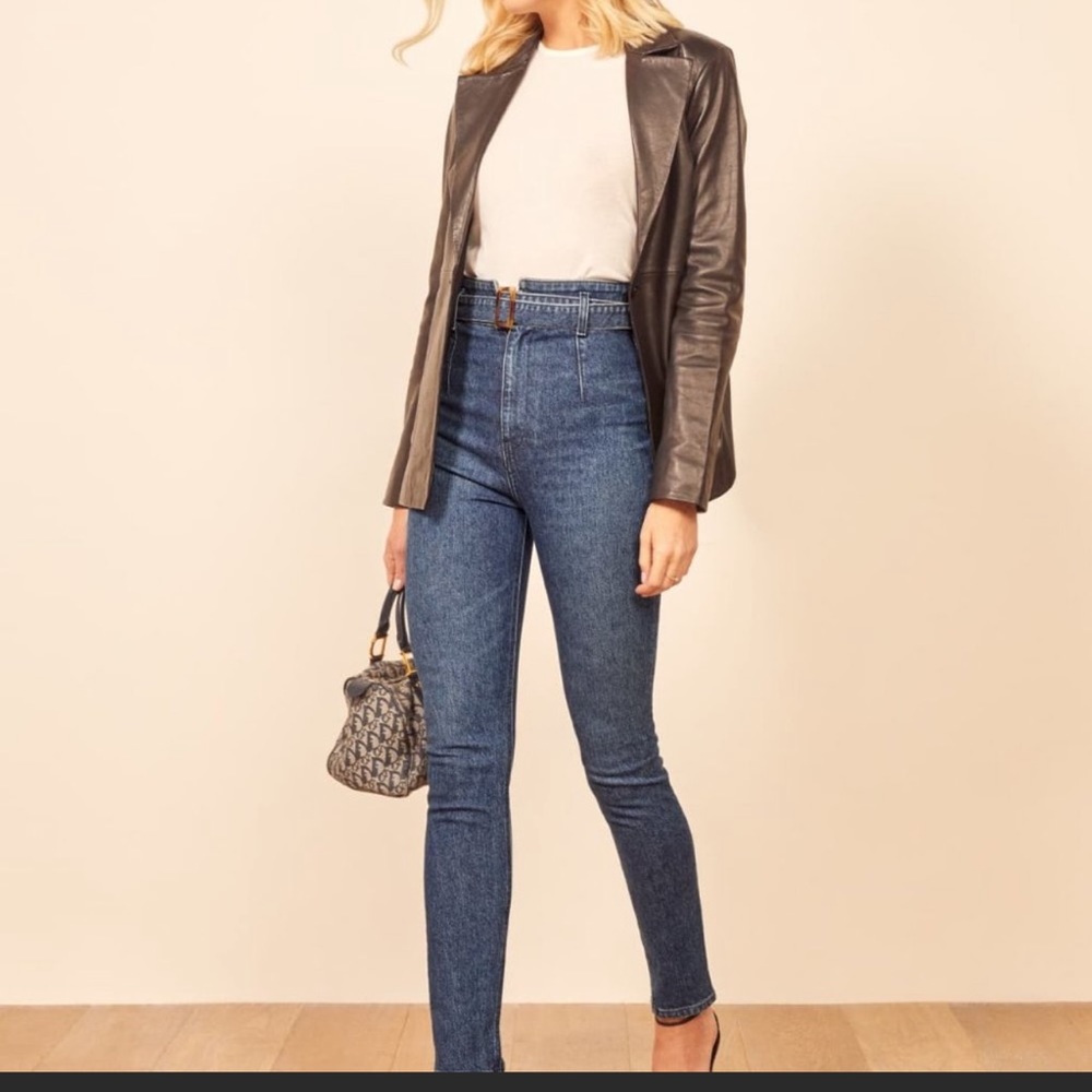 Reformation Kayo High & Skinny Jeans